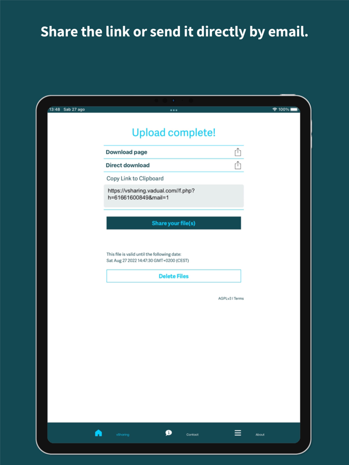 vSharing Files Sharing