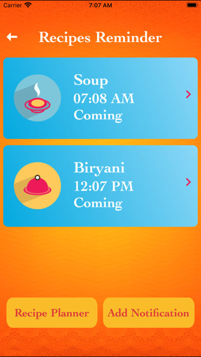 Hindi recipes - Indian Food Screenshot