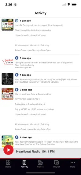 Game screenshot Heartbeat Radio 104.1 FM apk