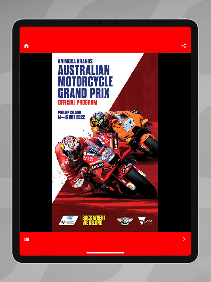 Aus MotoGP™ Program