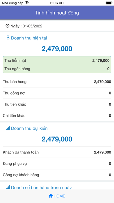PhuongNamSoft Report Screenshot