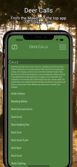 Game screenshot Deer Calls - From Turkey Calls mod apk