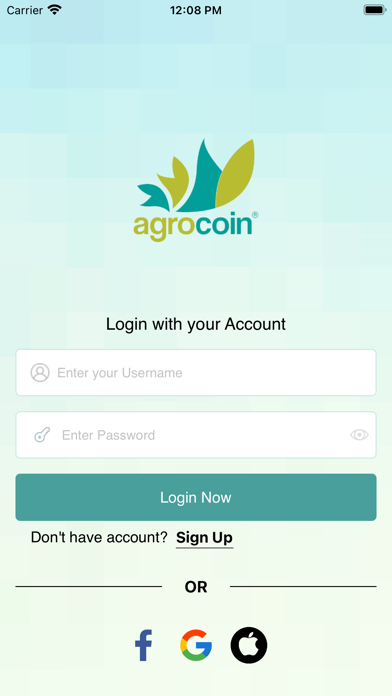 Agrocoin Screenshot
