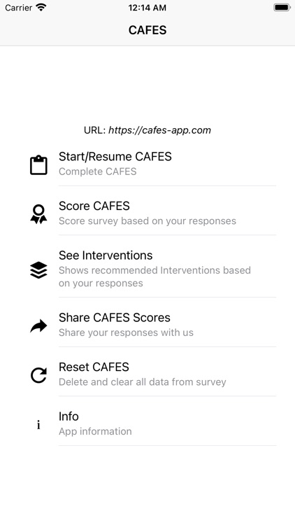 CAFES Cafeteria Assessment