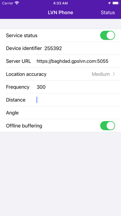 Screenshot #2 pour LVN Phone