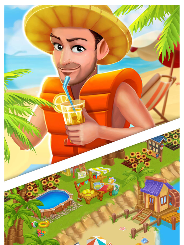 Farm Day Village Offline Games