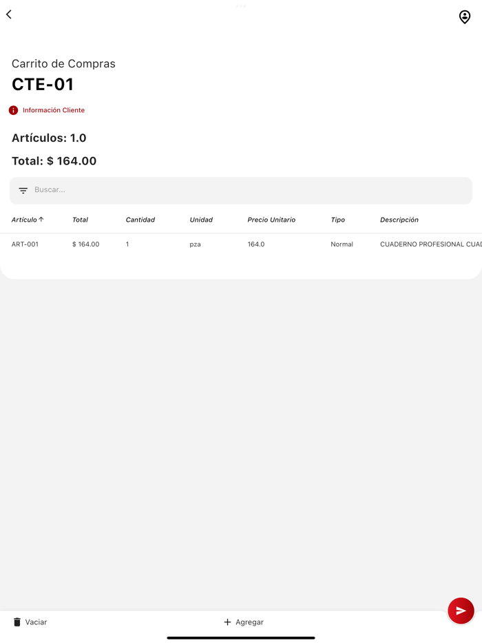 Pedidos Cuervo Herramientas