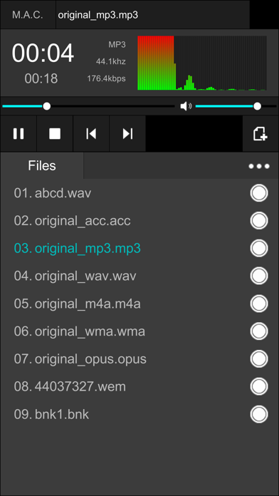 Mini Audio Converter Screenshot