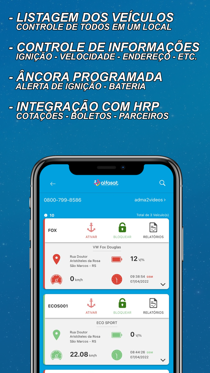 Alfasat Proteção Veicular