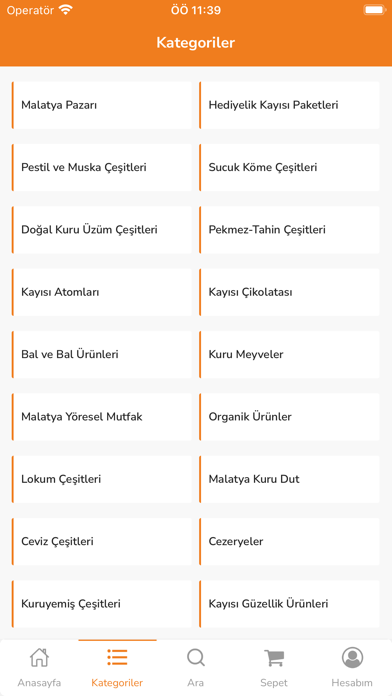 Kayısı İste Screenshot