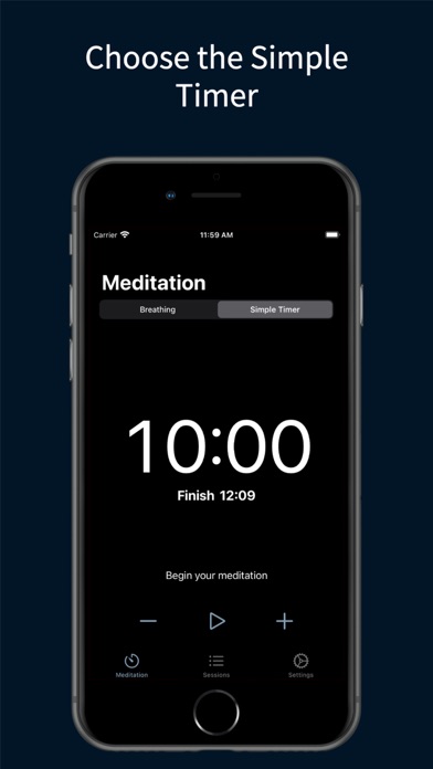 Equanimity - Meditation Timer Screenshot