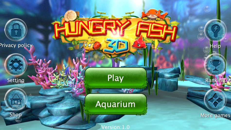 Hungry Fish 3D - 1.4 - (iOS)