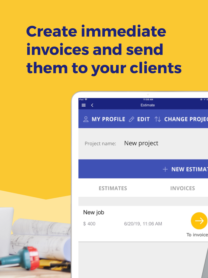 Construction Estimator App