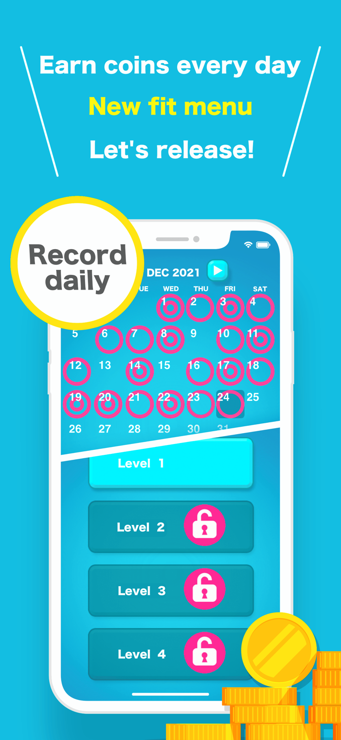 フィットフォーリズム-筋トレ運動カロリー・ダイエットアプリ