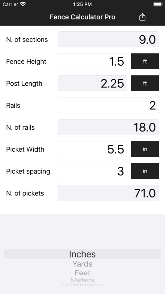 #5. Fence Calculator Pro (iOS) 由: Anna Filobok