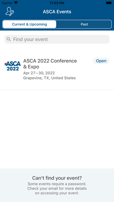 How to cancel & delete ASCA Meetings from iphone & ipad 2