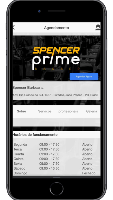 Spencer Prime Barber Screenshot