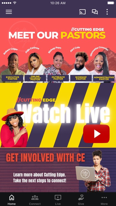 Cutting Edge Church Screenshot