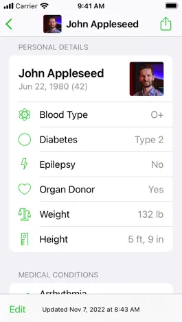 Game screenshot Medical ID Records apk