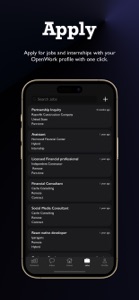 OpenWork: Network & Job Search screenshot #5 for iPhone
