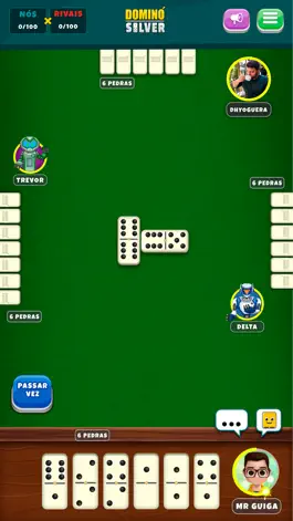 Game screenshot Domino Silver apk