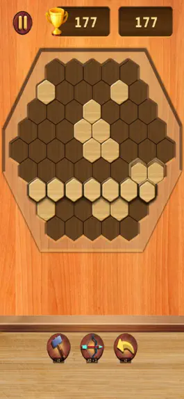Game screenshot Wood brick block puzzle 3d apk