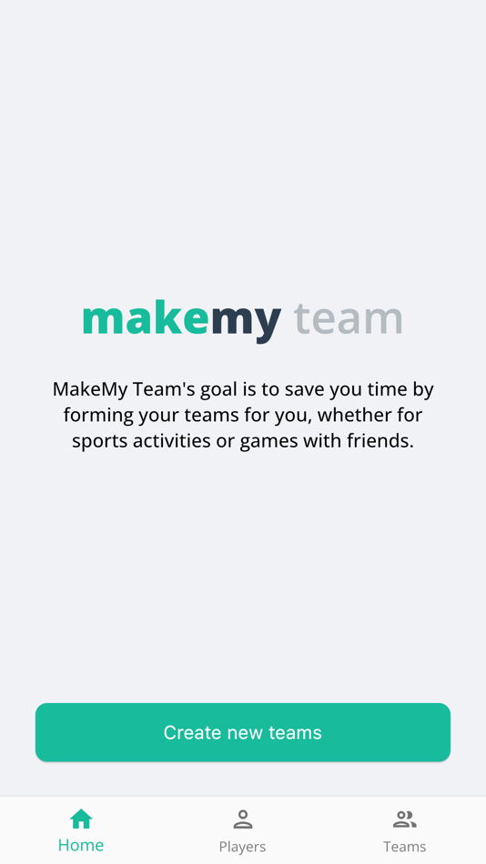#1. MakeMy Team (iOS) 由: Maxime Meurisse