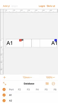 Brother Pro Label Tool iphone bilder 3