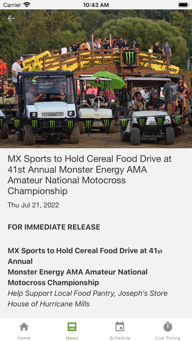 MX Sports Screenshot
