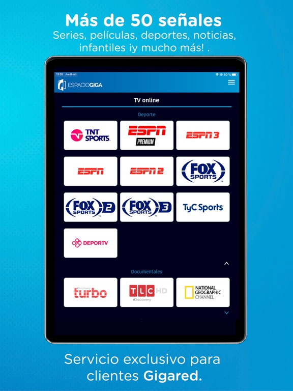 Screenshot #6 pour Espacio Giga