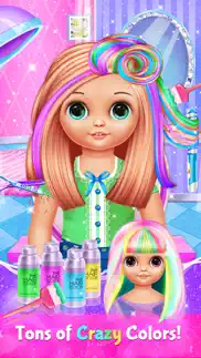 little girls doll hair salon iphone screenshot 3