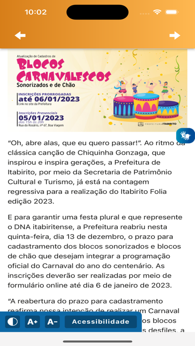 Itabirito Folía Screenshot