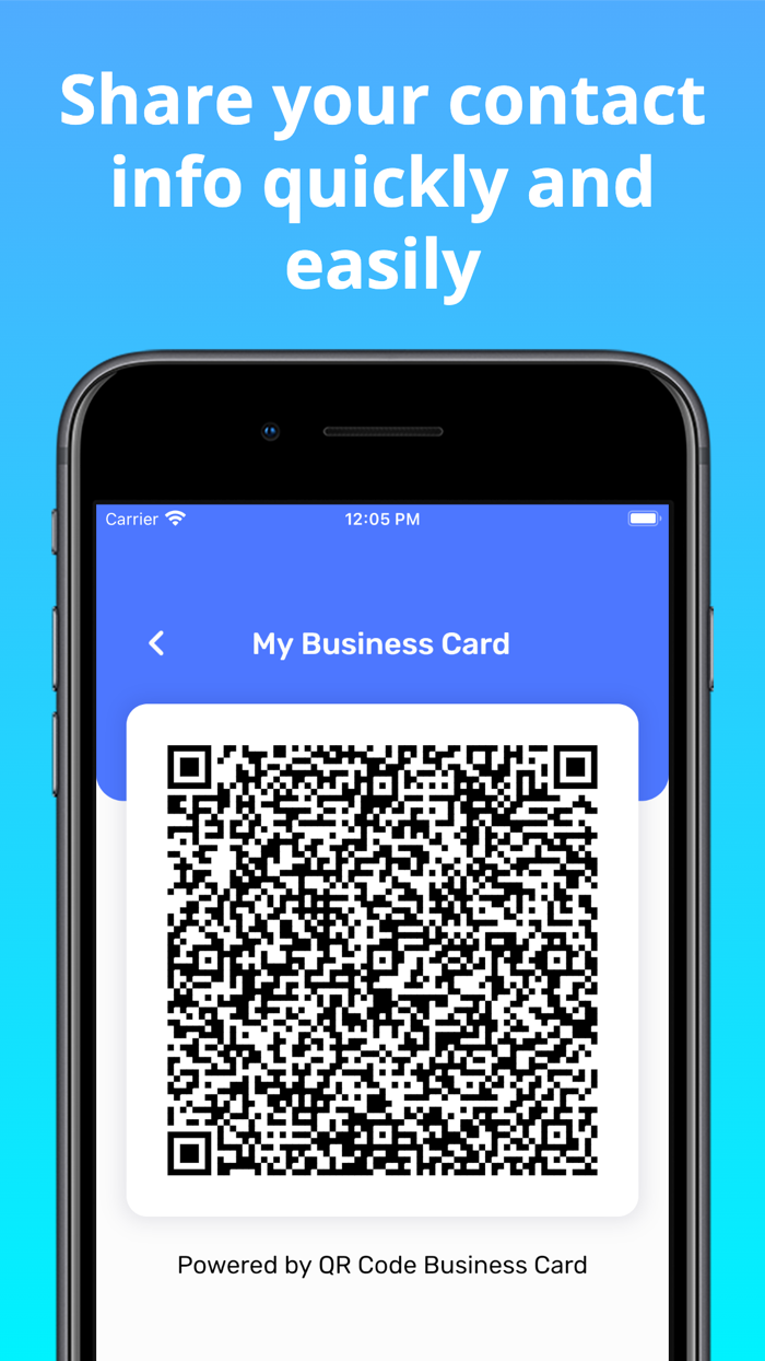 QR Code Business Card