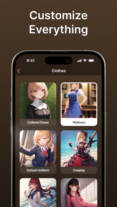 Anime Art - AI Girl Generator Screenshot