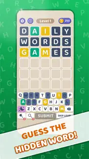 wordy - daily word challenge iphone screenshot 1