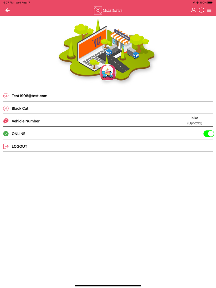 Magenative Delivery App For M2