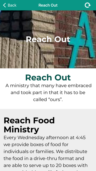 Adaville Baptist Church Screenshot