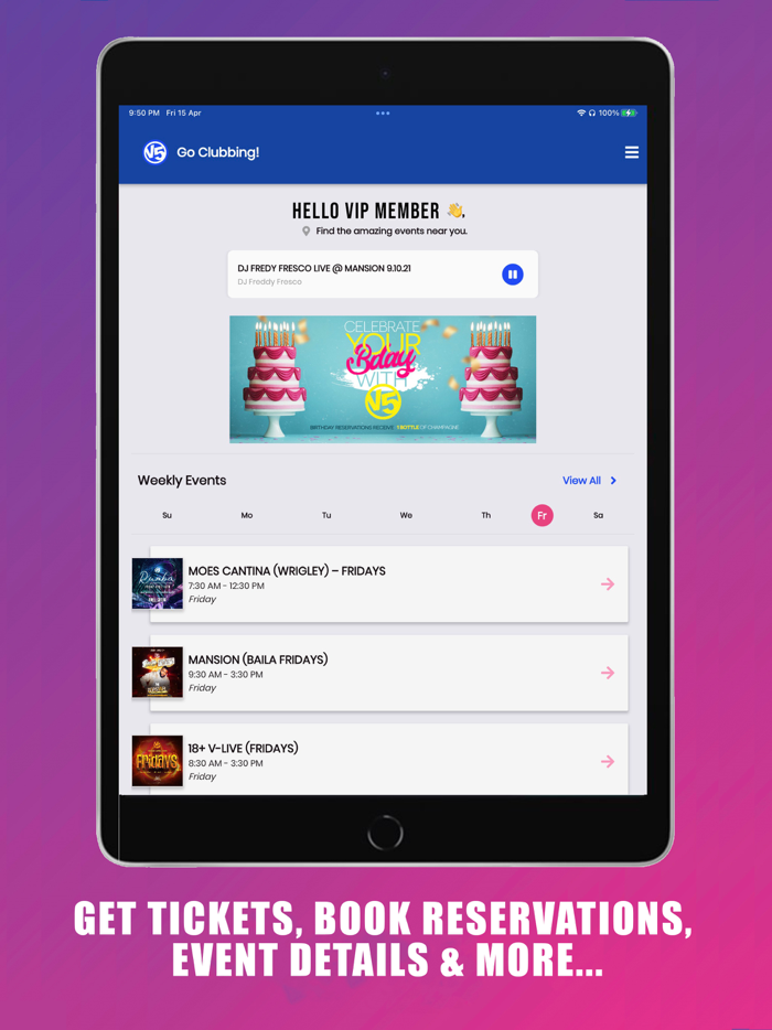 V5 Events Merch and Mixes