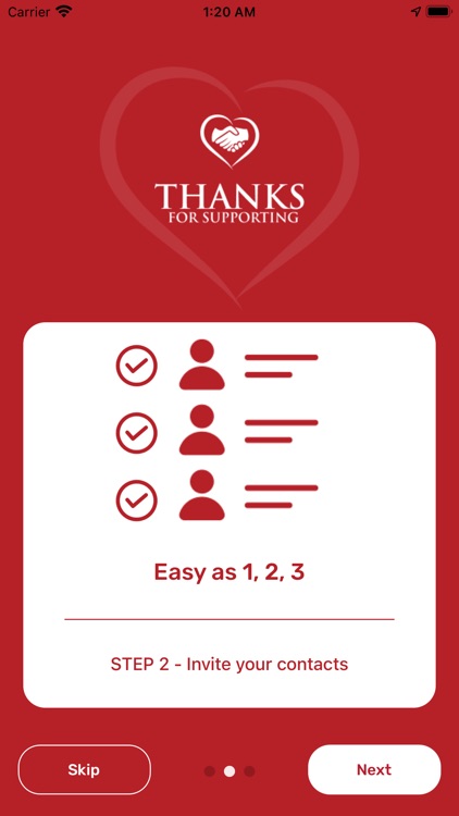 Thanks For Supporting