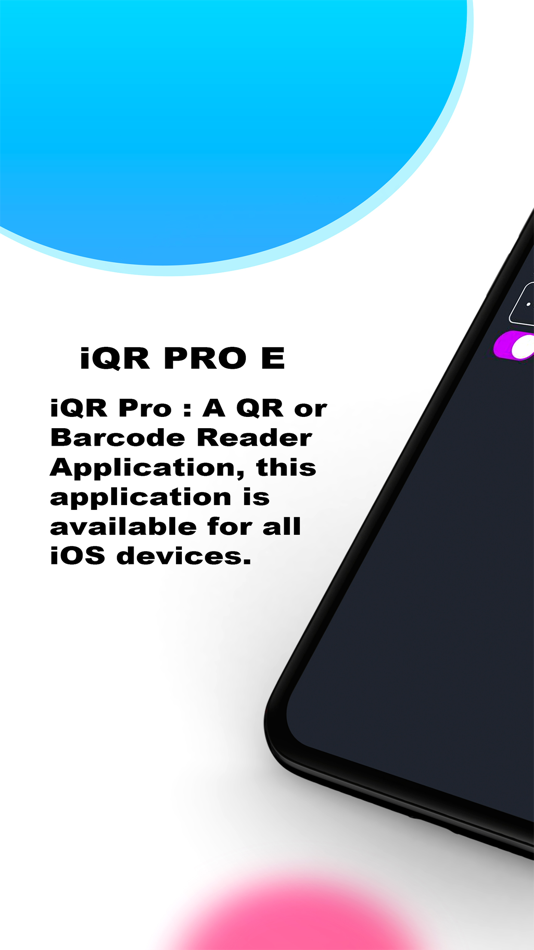 #1. iQR Pro E (iOS) 由: Andres Ramirez