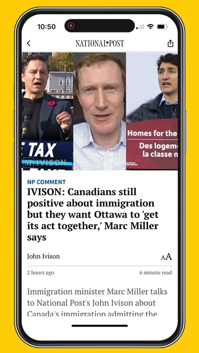 National Post Screenshot