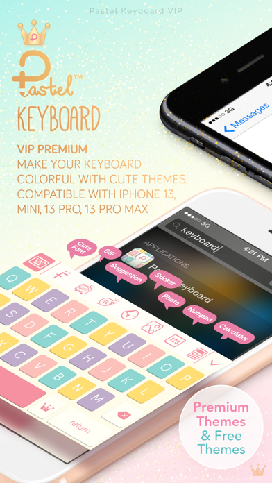 Pastel Keyboard Themes Color Screenshots
