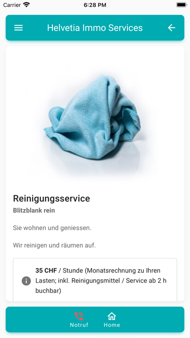 Helvetia Immo Services Screenshot