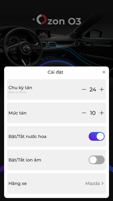 OZON O3 Screenshot