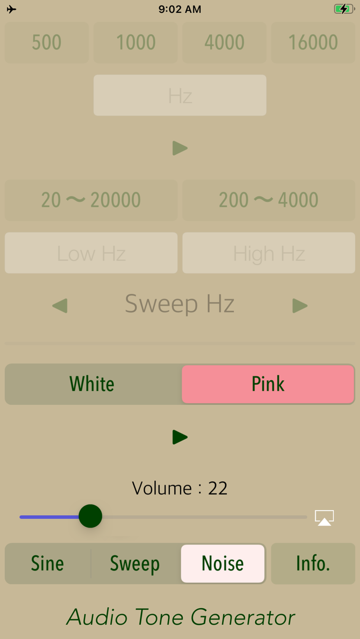 Audio Tone Generator Lite