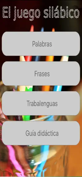 Game screenshot El juego silabico LITE mod apk