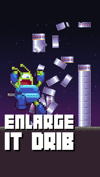 Drib the Flappy Alien Screenshot