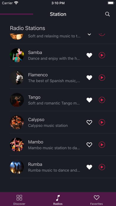 Latin Radio Music Screenshot