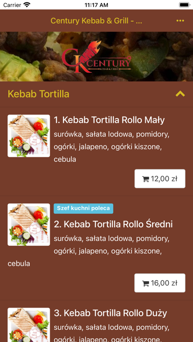 Century Kebab & Grill Screenshot