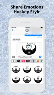 How to cancel & delete ice hockey puck emojis 3